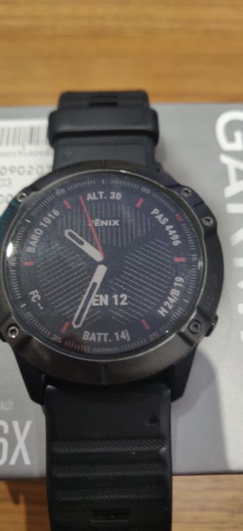 Used Garmin Fénix 6X GPS Watch Electronics