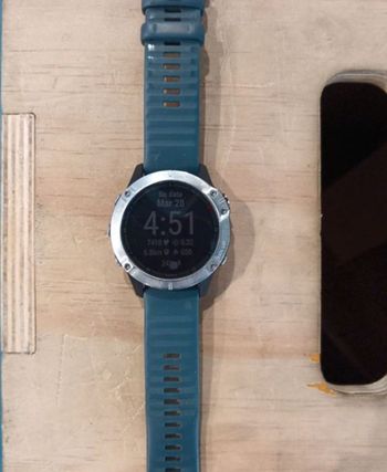 Used Garmin Fenix 6 GPS Watch Electronics