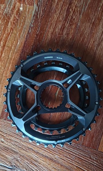 Brugt Shimano XTR chain rings 38-28 Direct Mount (for FC-M9120-2) Drivetrain & Pedals