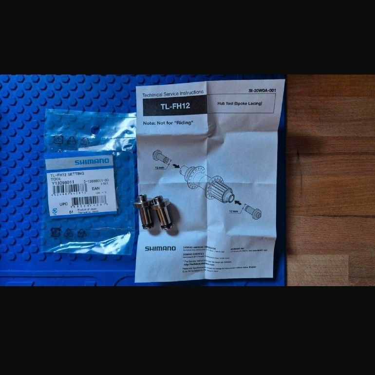 Used Shimano TL-FH12 Werkezug  Zentrierhilfe für 12mm Steckachsnaben bike — image 1 of 2