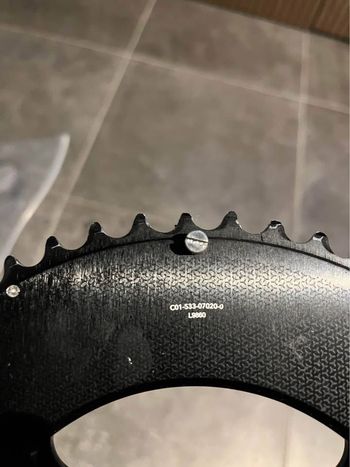 Corona Pista ROTOR NoQ, 144mm BCD, 5 Bracci, Alluminio Nero