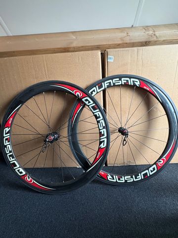 Brugt Quasar carbon wielen voor tubes Wheels