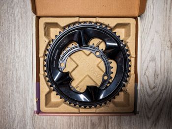 Used Shimano Chainring Shimano 105 50-34t 12 speed 2024 bike — image 1 of 5