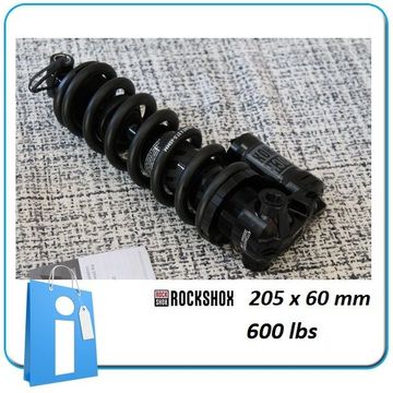 Used RockShox Super Deluxe R Coil 205x60mm 600lbs Rear Suspension