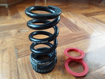 Used Sprindex Sprindex Adjustable Rate Coil Spring 55mm 2.2" stroke 550/610lbs 2023 bike — image 1 of 3