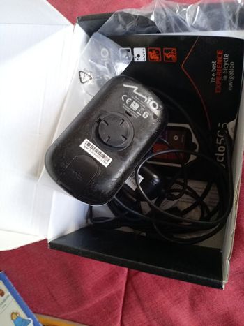 mio cycle, mio cycle 505 GPS bike computer completo di scatola e accessori