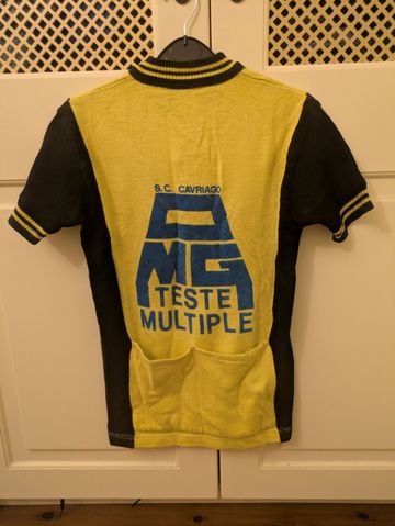 Brugt Anon Vintage wool jersey small 1984 bike — billede 2 af 3