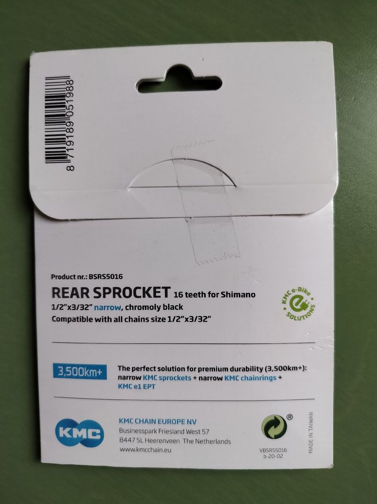 Used Kmc Sprocket  for Shimano bike — image 2 of 2