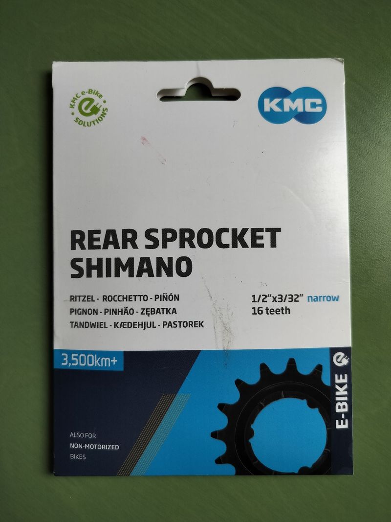 Kmc Sprocket for Shimano Drivetrain & Pedals usato