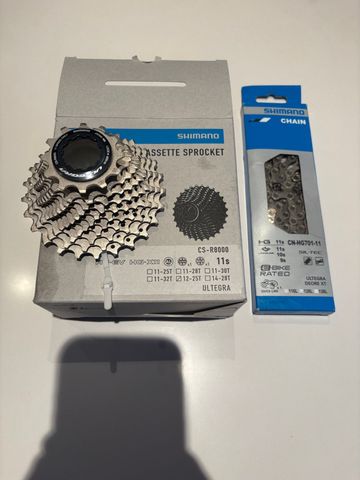 Used Shimano Ultegra CS-R8000 12/25 2025 Drivetrain & Pedals