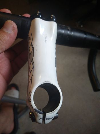 Used Bontrager stem and hadlebar 2023 bike — image 3 of 10