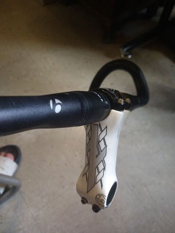 Used Bontrager stem and hadlebar 2023 Cockpit