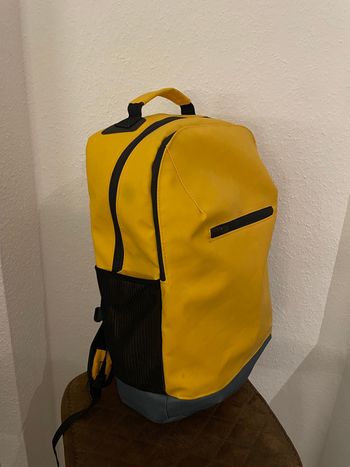 TRIBORD, Water resistant yellow backpack 25L