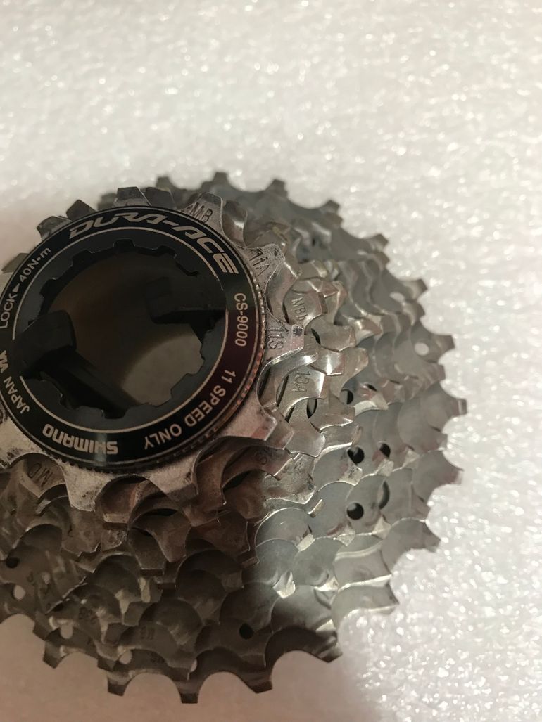 Used Shimano Dura Ace CS-9000 Cassette 11-25t bike — image 3 of 5