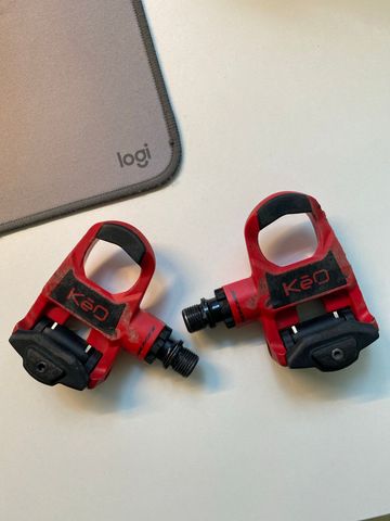 Gebrauchtes Look Keo Classic Red Drivetrain & Pedals
