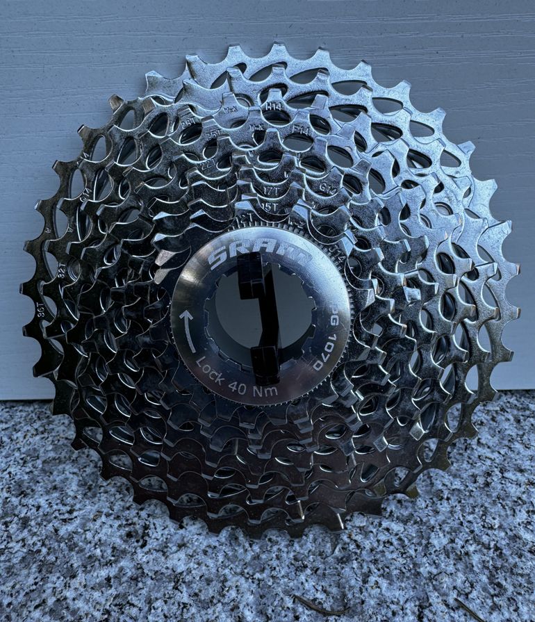 Used Sram PG-1070 10 speed Cassette 12-36T bike — image 1 of 2