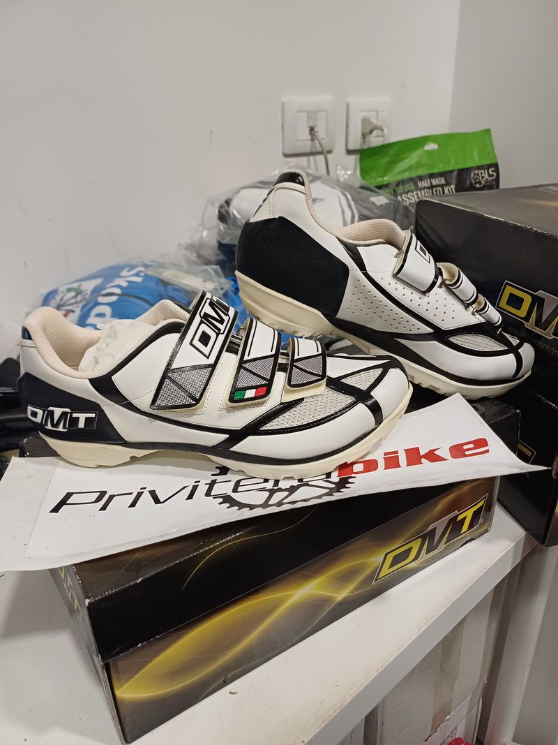 Brugt Dmt SCARPE MTB ORION white 41 - K14ORWB19-41 2022 Cycling Shoes