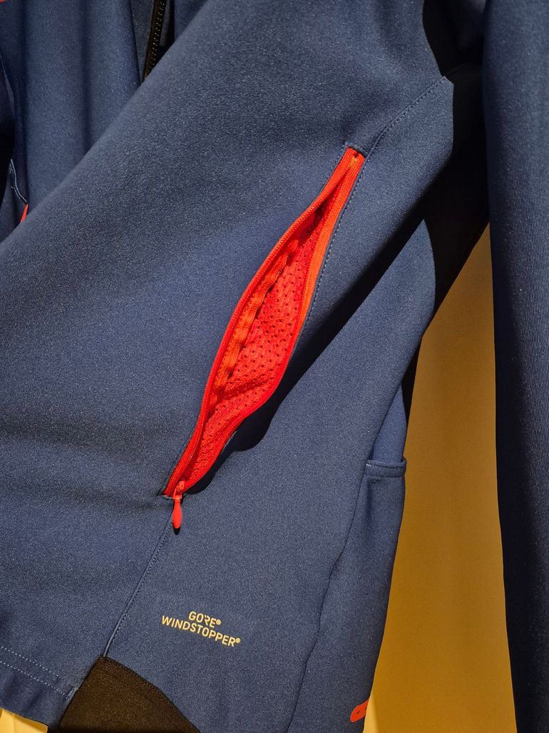 Castelli Perfetto Rossocorsa, Mens, Size S, Blue, Gore Windstopper