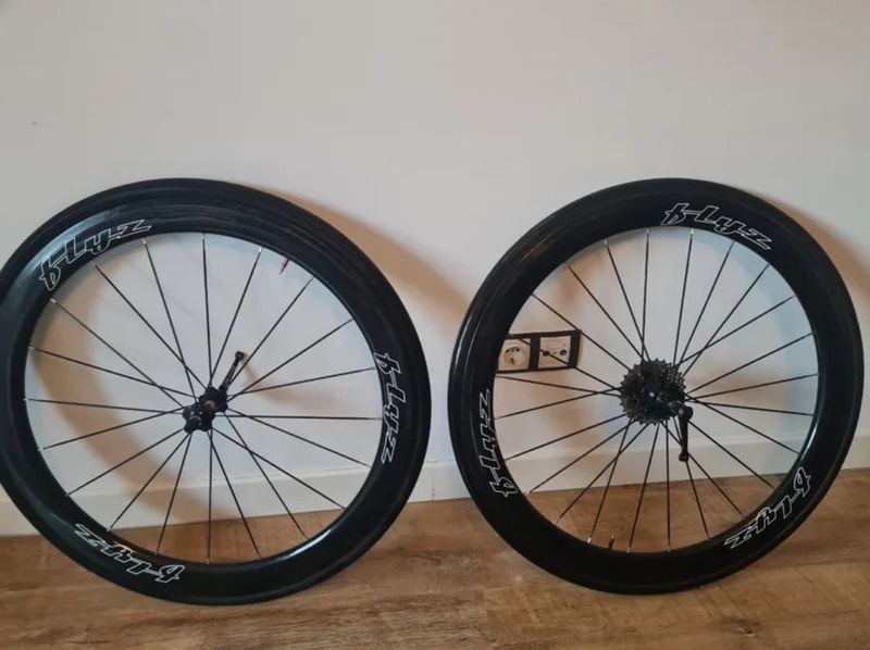 Brugt Bly Ruedas Carbono Perfil 50 Tubular Wheels