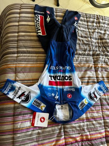 Castelli, Tuta Body Soudal Quick Step S Casper Pedersen 2024