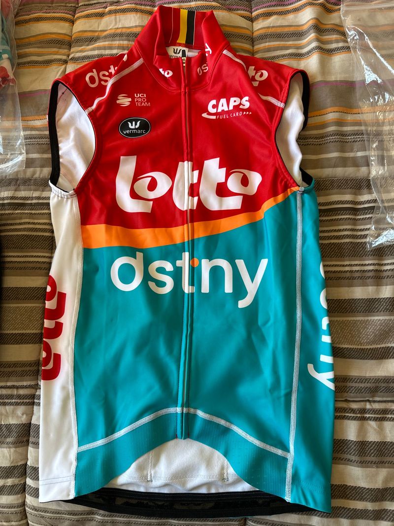 Brugt Vermarc Gilet Termico Lotto Dstny S/M 2023 Cycling Clothing