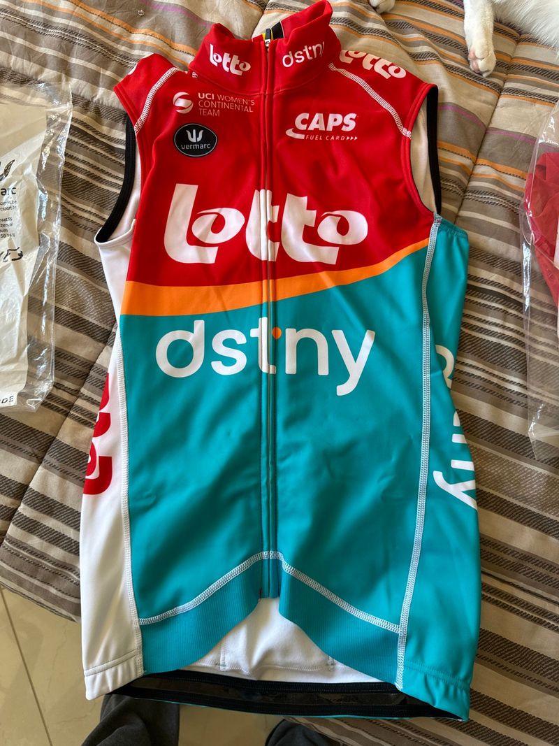 Brugt Vermarc Gilet Termico Donna Lotto Dstny M 2023 Cycling Clothing