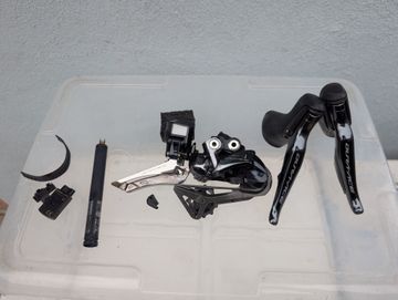 Used Shimano Dura-Ace Di2 9150 Rim Brake mini group Drivetrain & Pedals