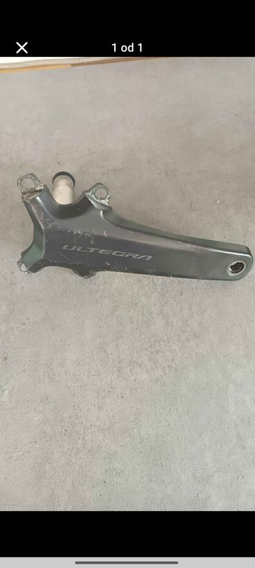 Używany Shimano R8100 Right Crankset Drivetrain & Pedals