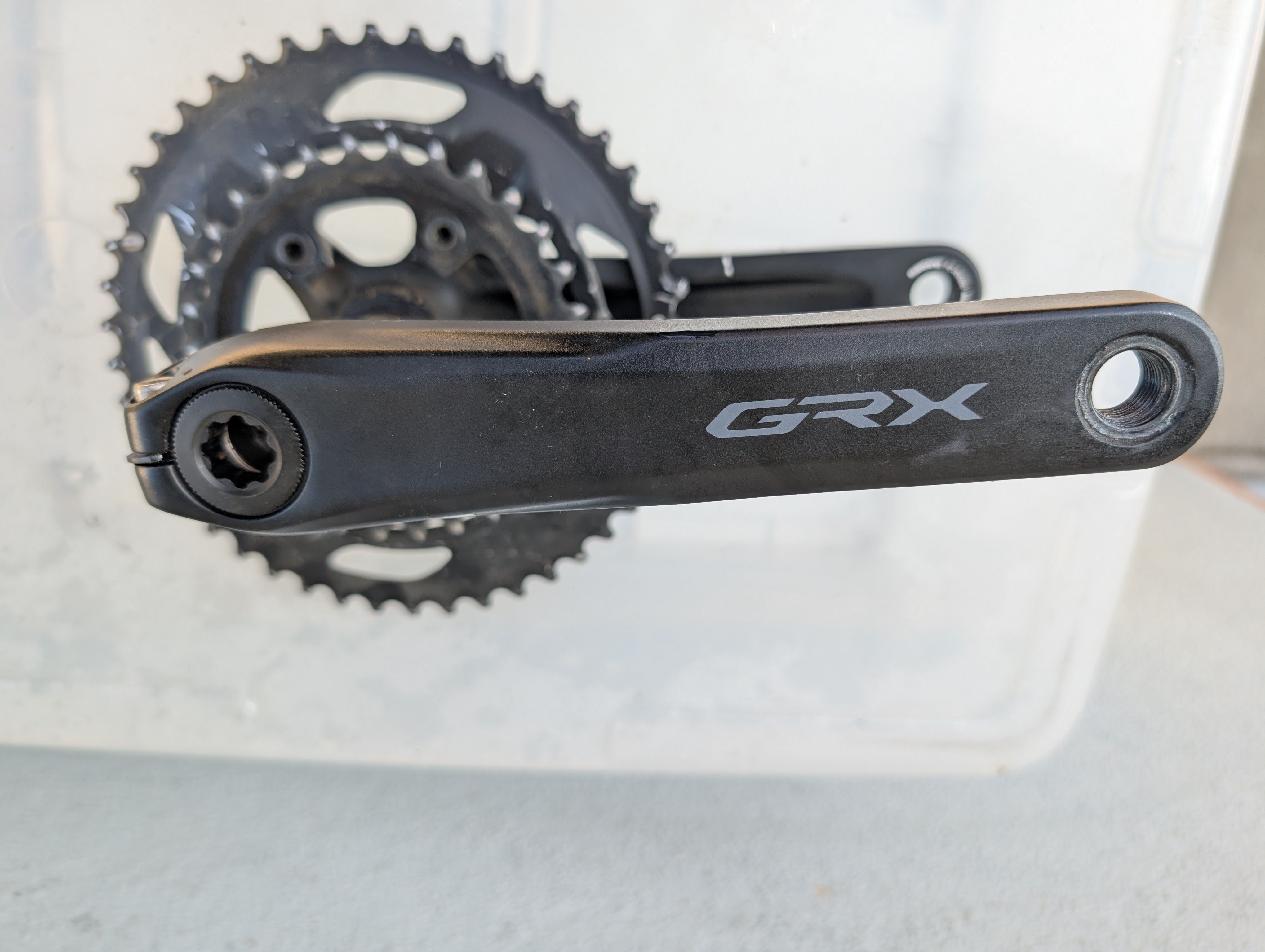 初代XTRクランク 左側は珍しい未開封品、FC-M900 172.5mm Shimano