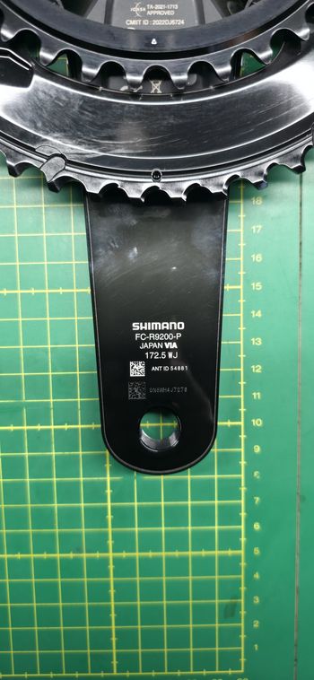 Used Shimano Shimano Dura-Ace FC-9200-P Power Meter Crankset 2025 bike — image 6 of 6