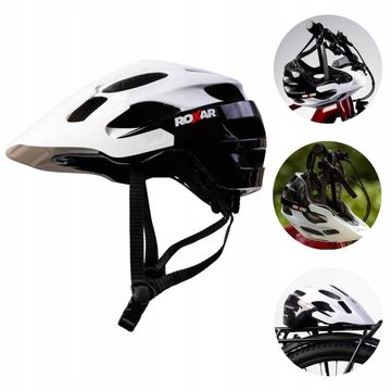 Used Roxar MTB Helmet White/Black Cycling Accessories