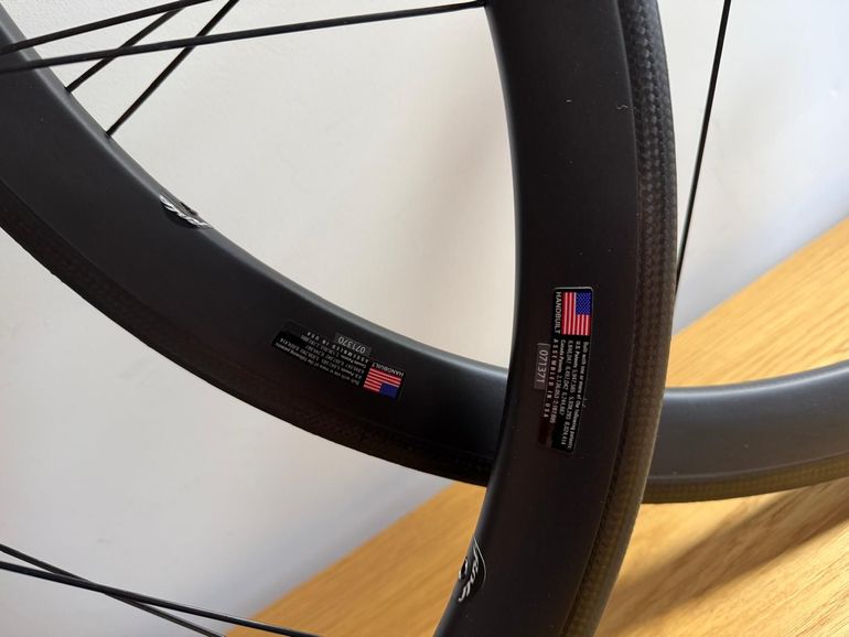 Used Rolf Rolf Prima TdF4 SL Carbon Tubular 700c Wheelset bike — image 3 of 5