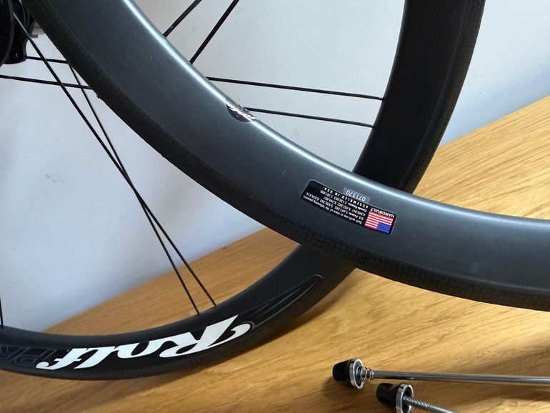 Used Rolf Rolf Prima TdF4 SL Carbon Tubular 700c Wheelset bike — image 2 of 5