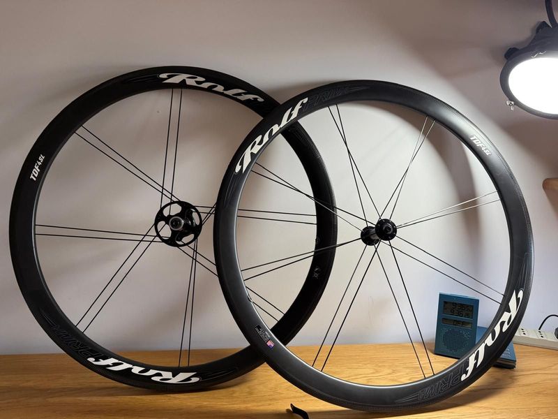 Brugt Rolf Prima TdF4 SL Carbon Tubular 700c Wheelset Wheels