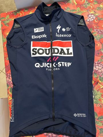 Used Castelli Gilet Leggero Soudal Quick Step 2024 Cycling Clothing
