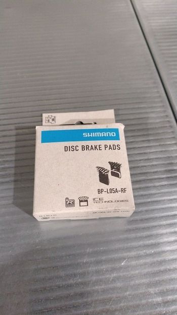 Shimano, pastiglie resina  BP-L05A-RF