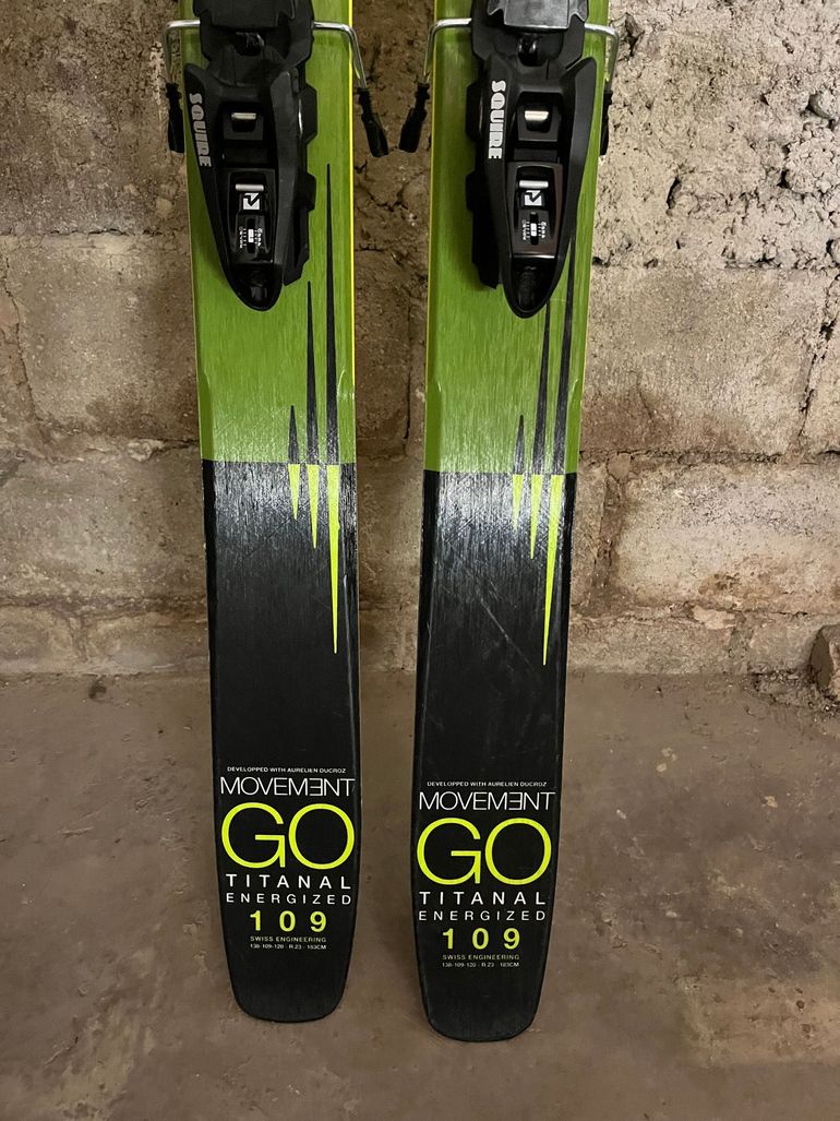 Used Movement ski  go 109 titanal bike — image 4 of 6