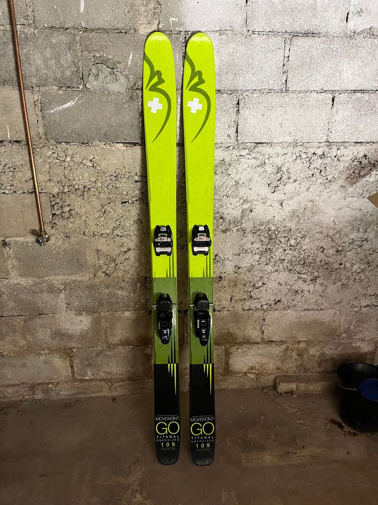 Used Movement ski  go 109 titanal bike — image 1 of 6