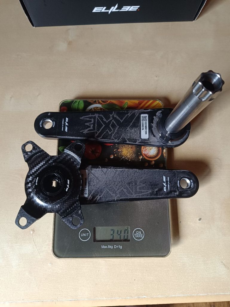 Used Elilee pédalier Elilee X310 XXE 170mm axe 24mm titane 2025 bike — image 3 of 13