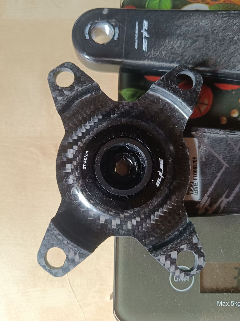 Used Elilee pédalier Elilee X310 XXE 170mm axe 24mm titane 2025 bike — image 4 of 13