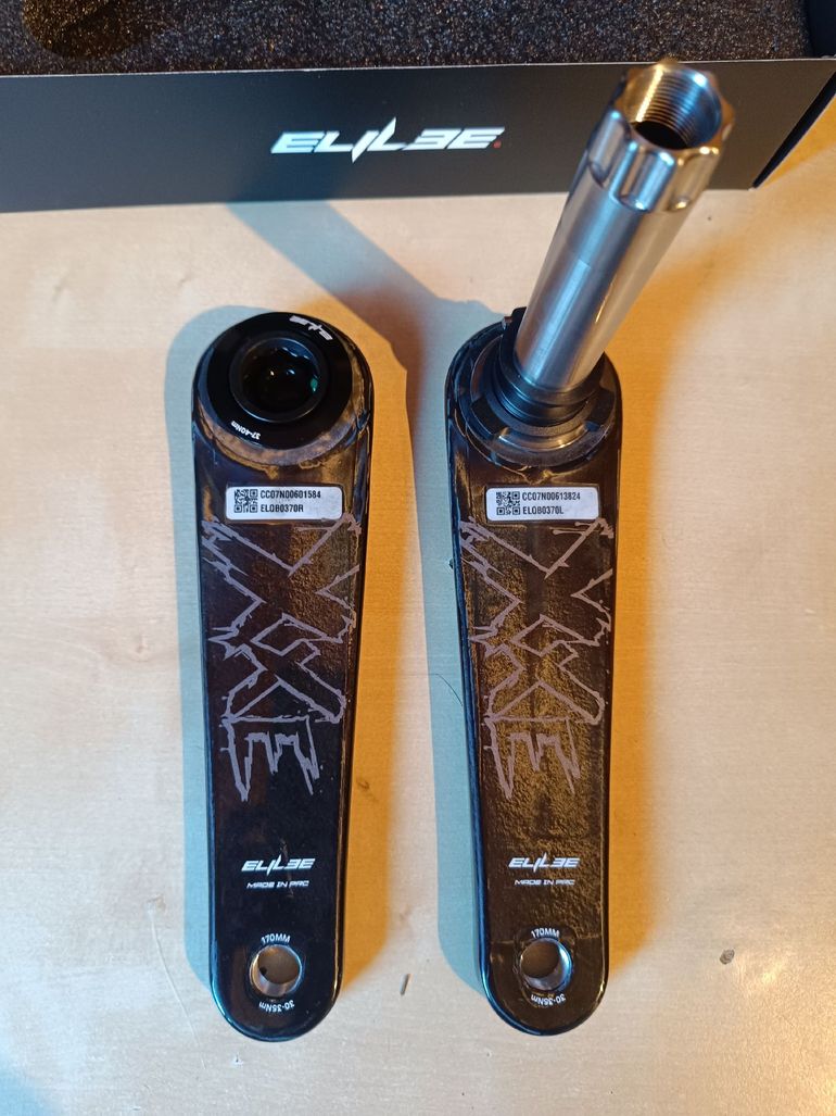 Used Elilee pédalier Elilee X310 XXE 170mm axe 24mm titane 2025 bike — image 9 of 13