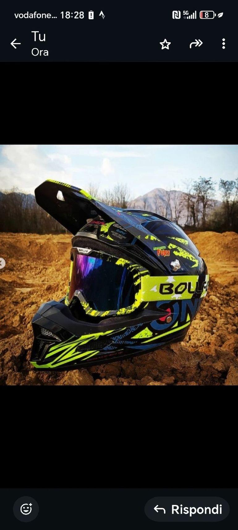 Used O‘neal casco integrale oneal 2021 bike — image 1 of 3