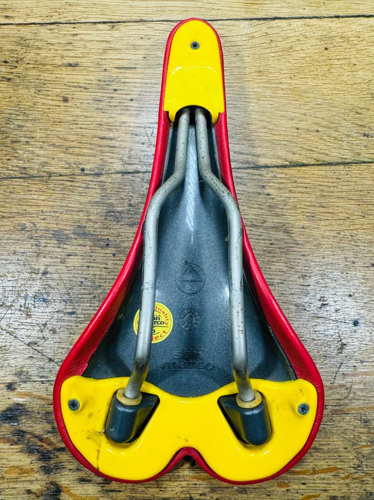 【希少】Selle San Marco COLNAGO Hoskar 80年代 SELLE SANMARCO 「セラサンマルコ」 COLNAGO HOSKAR サドル