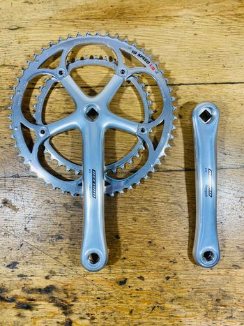 Käytetty Campagnolo Record 175mm 10s 1999 Drivetrain & Pedals