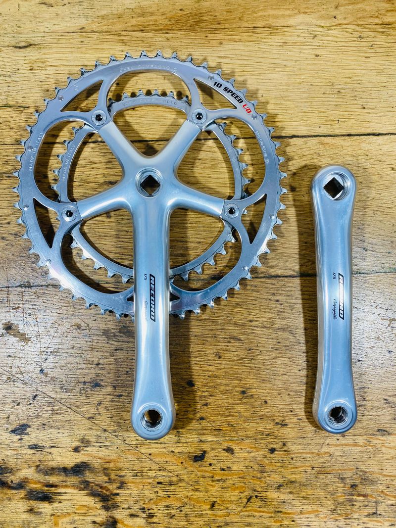 Gebrauchtes Campagnolo Record 175mm 10s 1999 Drivetrain & Pedals