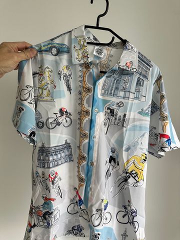 Used Ostroy TDF Resort Shirt Unisex 2024 Cycling Clothing