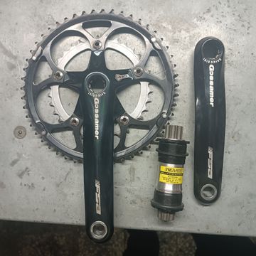 Fsa Guarnitura Isis Drive Gossamer 10v. Drivetrain & Pedals usato