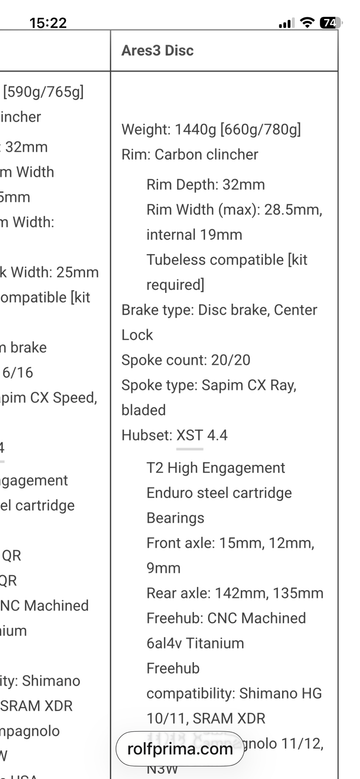Gebrauchtes Rolf Prima Ares 3 Disc 2023 bike — Bild 3 von 3