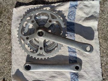 Sugino MTB Cranckset 175 1990 Drivetrain & Pedals usato