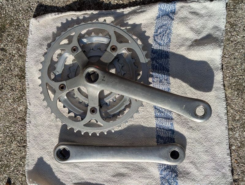 Sugino MTB Cranckset 175 1990 Drivetrain & Pedals usato